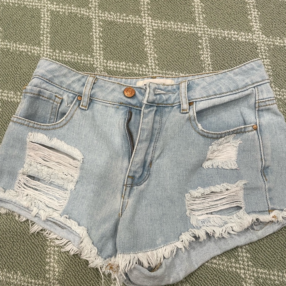 Jean shorts pacsun